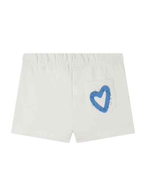 Shorts Bianchi con Ricamo a Cuore STELLA MC CARTNEY | 6D99-Z0499101